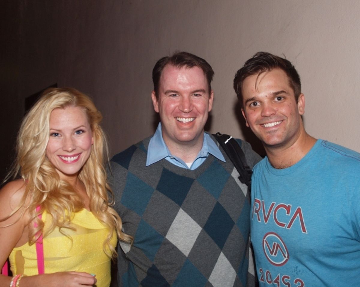 Emma Degerstedt, Brad Fitzgerald, and Cameron Sczempka at 