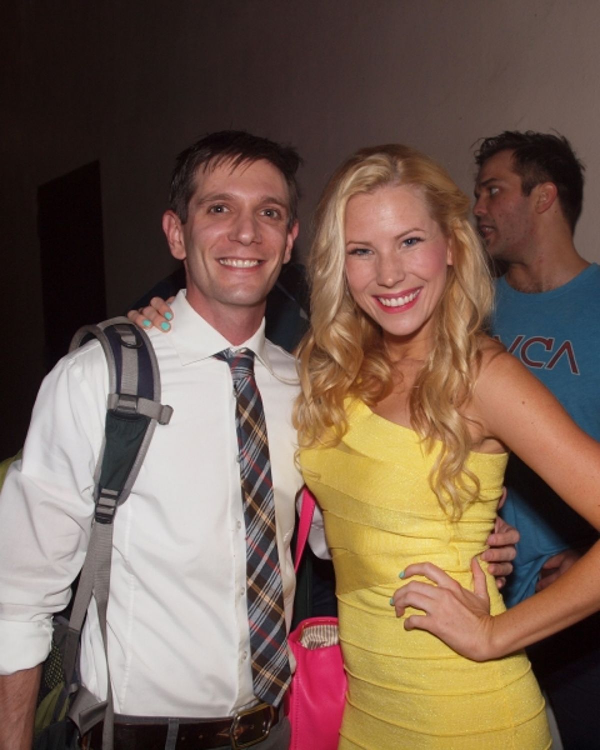 Matt Bauer and Emma Degerstedt at 