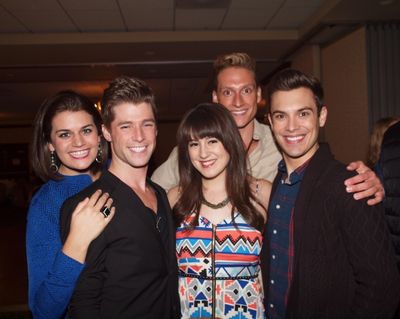 Kristen Lamoureux, Matthew Williams, Micaela Martinez, Brian Steven Shaw, and Nick Ad Photo