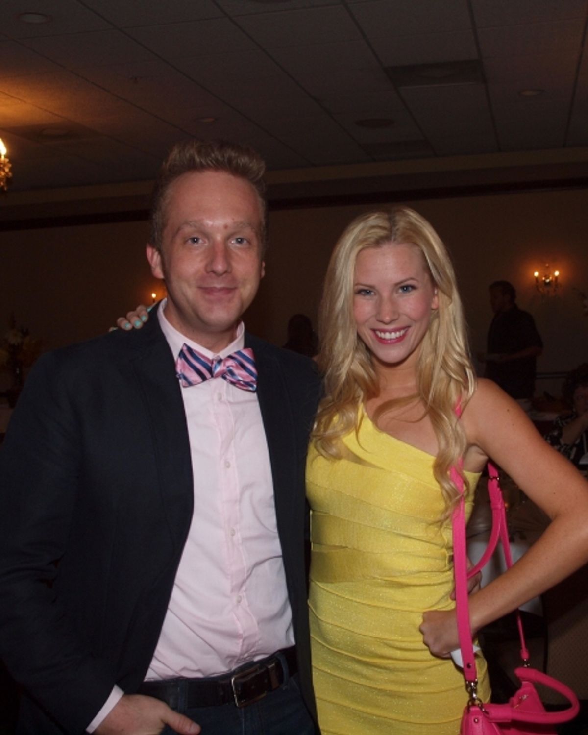 David F.M. Vaughn and Emma Degerstedt at 