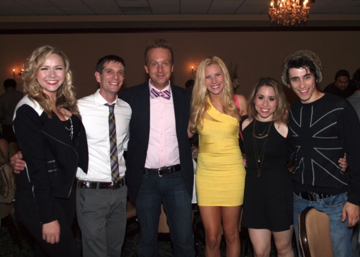 Stephanie Wolfe, Matt Bauer, David F.M. Vaughn, Emma Degerstedt, Sydney Blair, and Christian Villanueva  at 