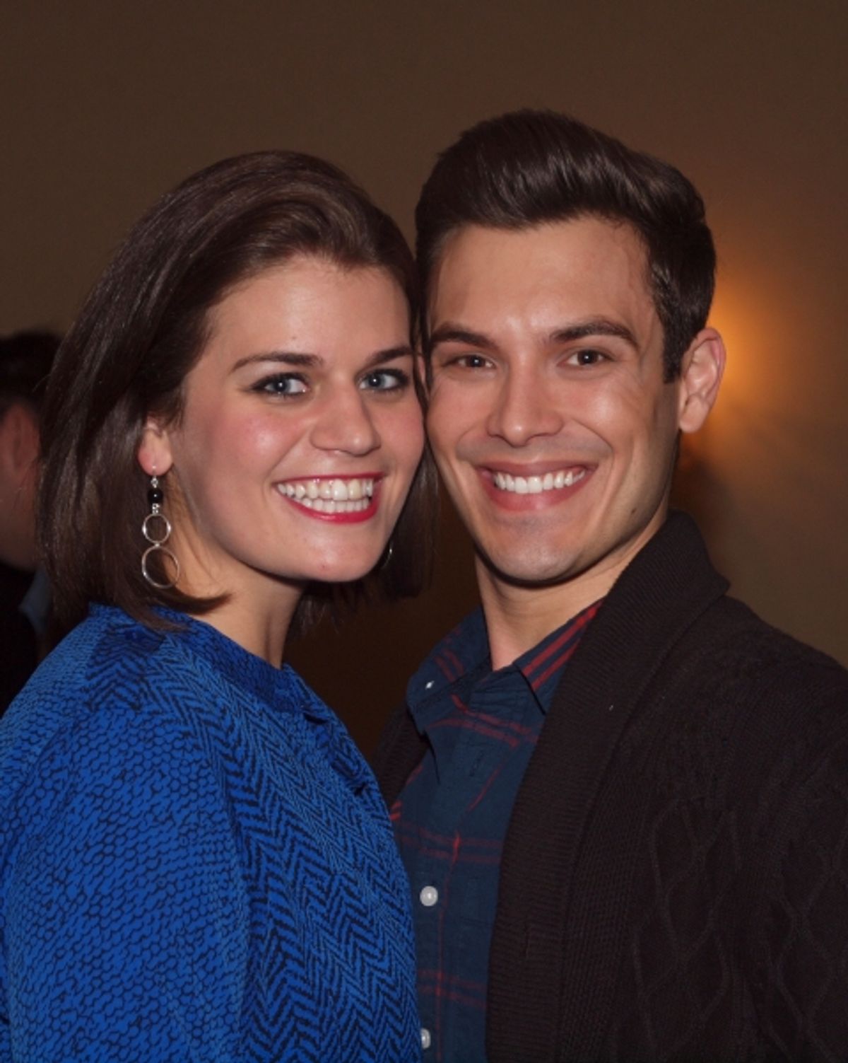 Kristen Lamoureux and Nick Adorno at 