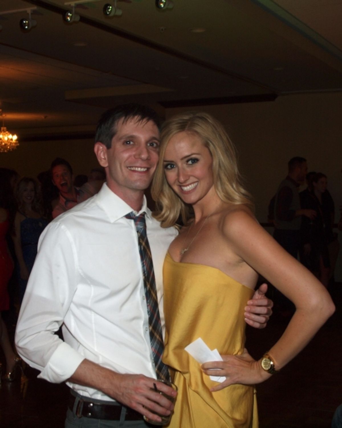 Matt Bauer and Stephanie Wall at 