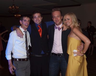 Matt Bauer, Matthew Benedict, David F.M. Vaughn, and Stephanie Wall Photo