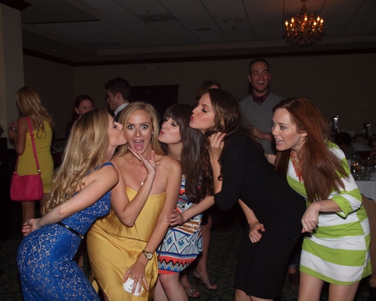 Jamison Lingle, Stephanie Wall, Micaela Martinez, Tory Trowbridge, and Carly Nykanen at 