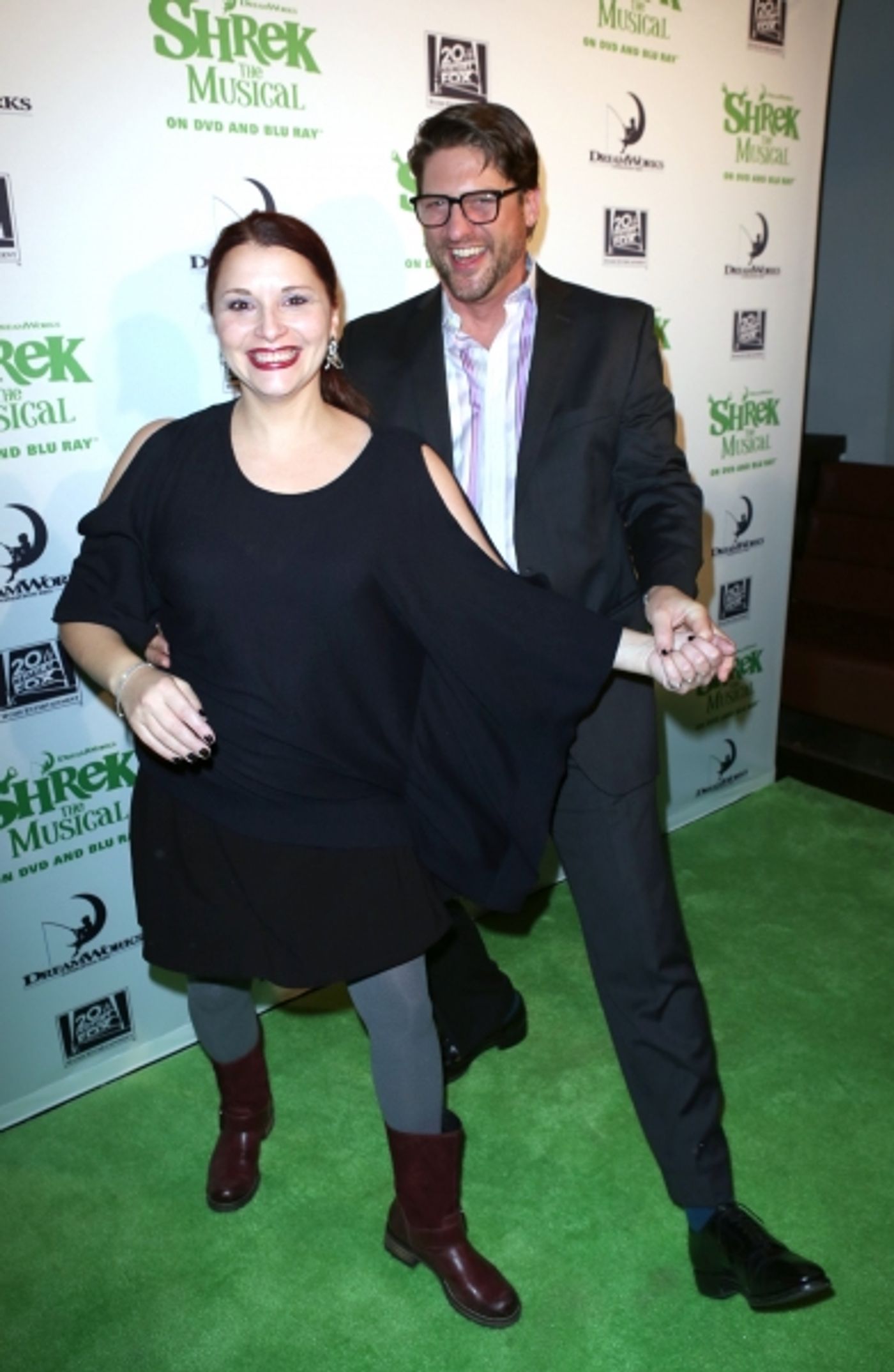 Photo Coverage: On the Red Carpet at the SHREK THE MUSICAL DVD Release Party with Sieber, Foster, Breaker, Tartaglia & More! Image