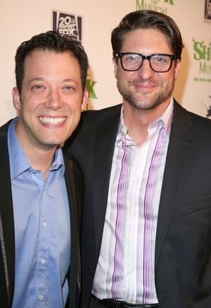John Tartaglia and Christopher Sieber Photo