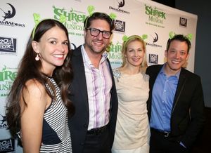 Sutton Foster, Christopher Sieber, Kelly Rutherford and John Tartaglia  Photo