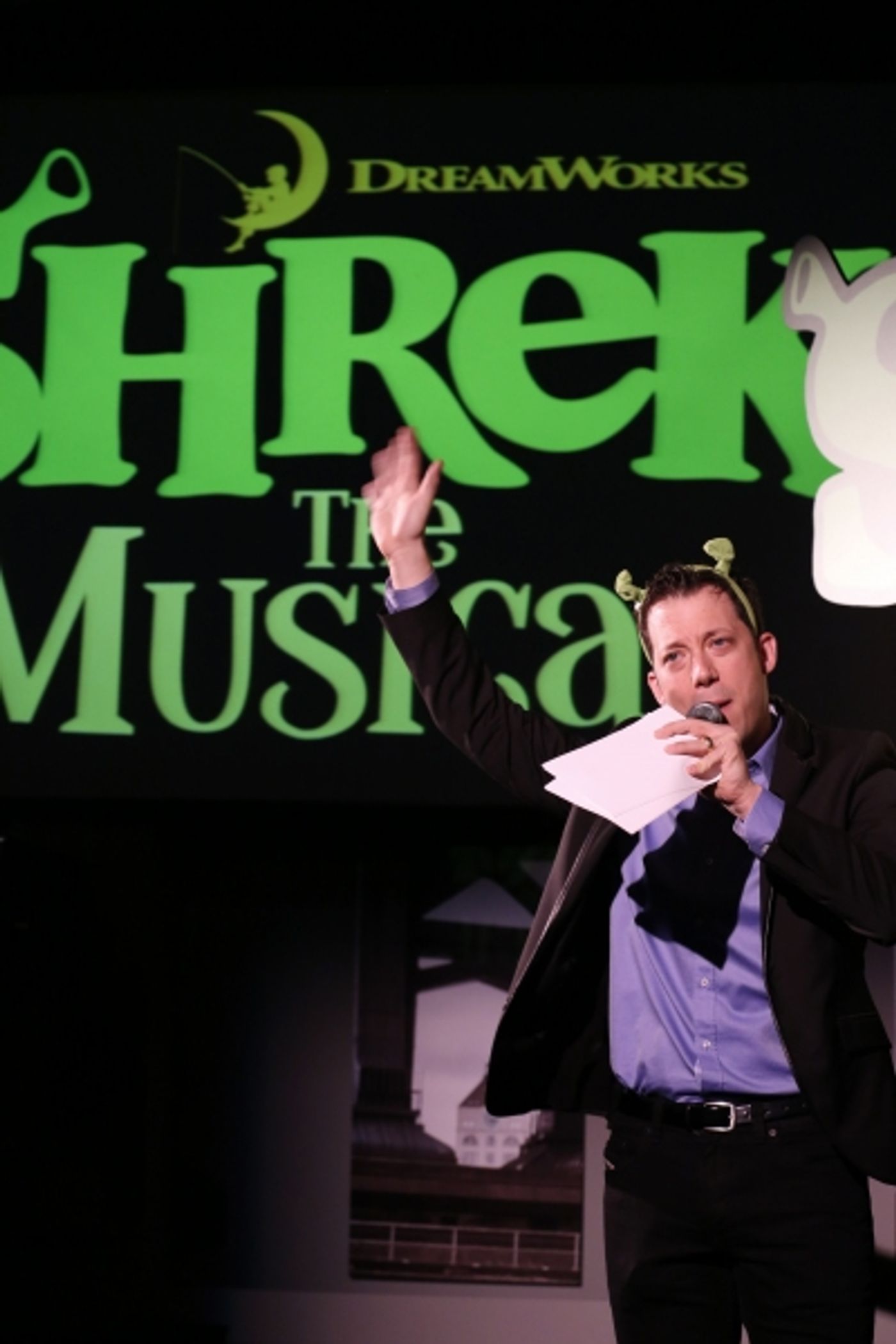 Photo Coverage: Daniel Breaker, Christopher Sieber and More Perform at SHREK DVD Release Party!  Image