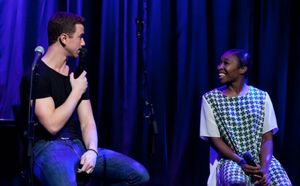 Richard Fleeshman and Cynthia Ervio @ BroadwayWorld Richard Fleeshman and Cynthia Ervio Photo