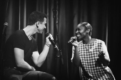 Richard Fleeshman and Cynthia Ervio Photo