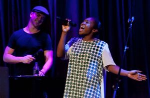 Richard Fleeshman and Cynthia Ervio @ BroadwayWorld Richard Fleeshman and Cynthia Ervio Photo