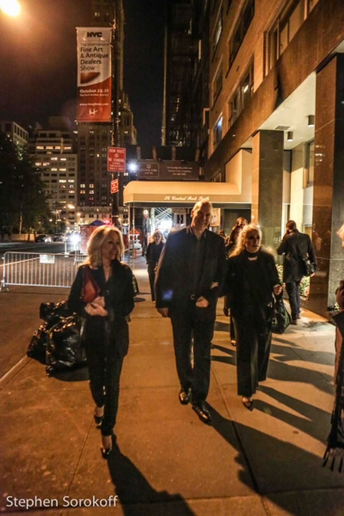 Eda Sorokoff, David Zippel, Jamie deRoy at 