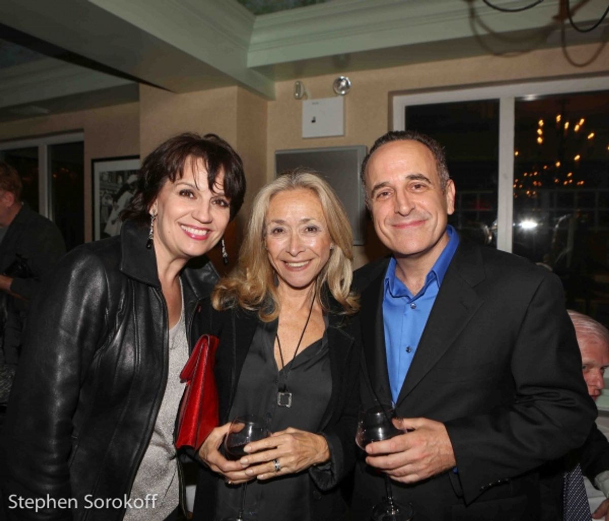 Beth Leavel, Eda Sorokoff, Adam Heller at 