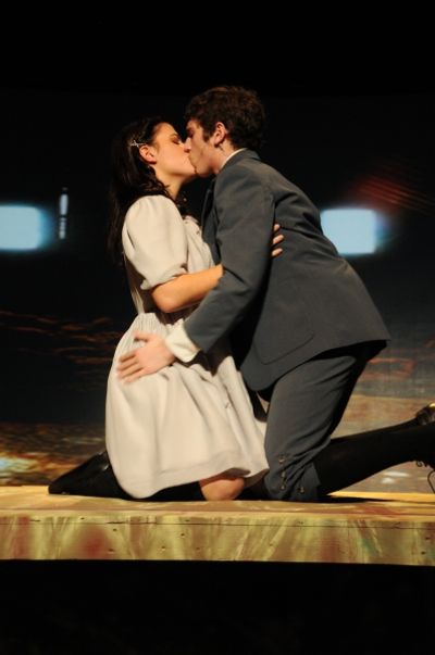Tyler Kelch and Gerorjenna Gatto from Spring Awakening, credit Carol L. Gross Photo