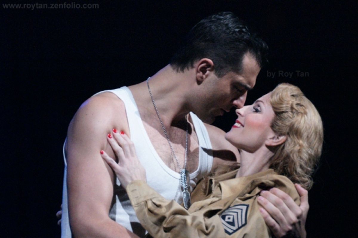 Darius Campbell and Rebbeca Thorhill at 