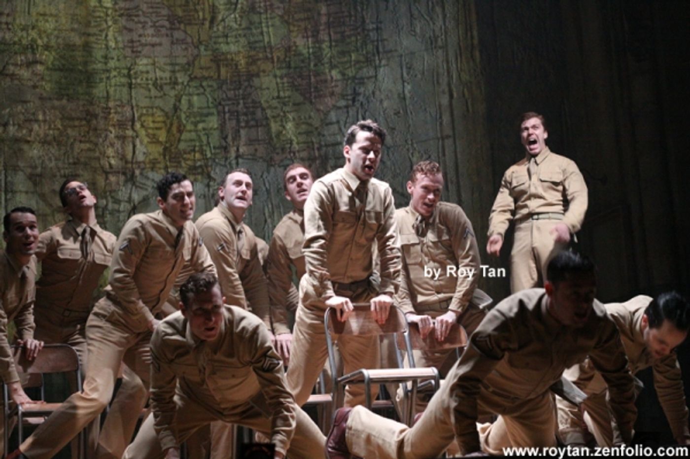 Photo Flash: First Look at Tim Rice's FROM HERE TO ETERNITY Photo Flash: First Look at Tim Rice's FROM HERE TO ETERNITY Image