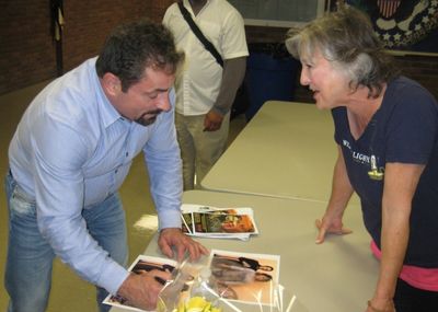 Jerry Torre meets Carolyn Kirsch (Big Edie) Photo