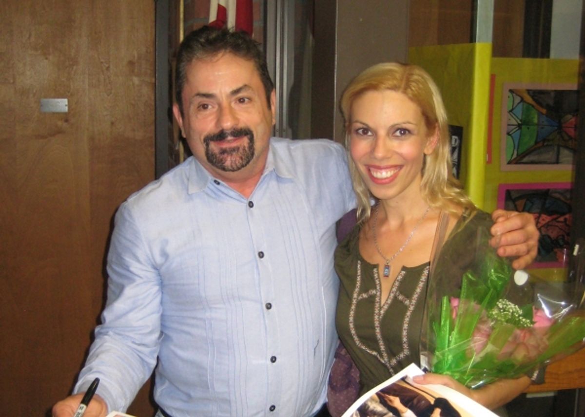 Jerry Torre and Anne Collin (Young Little Edie) at 