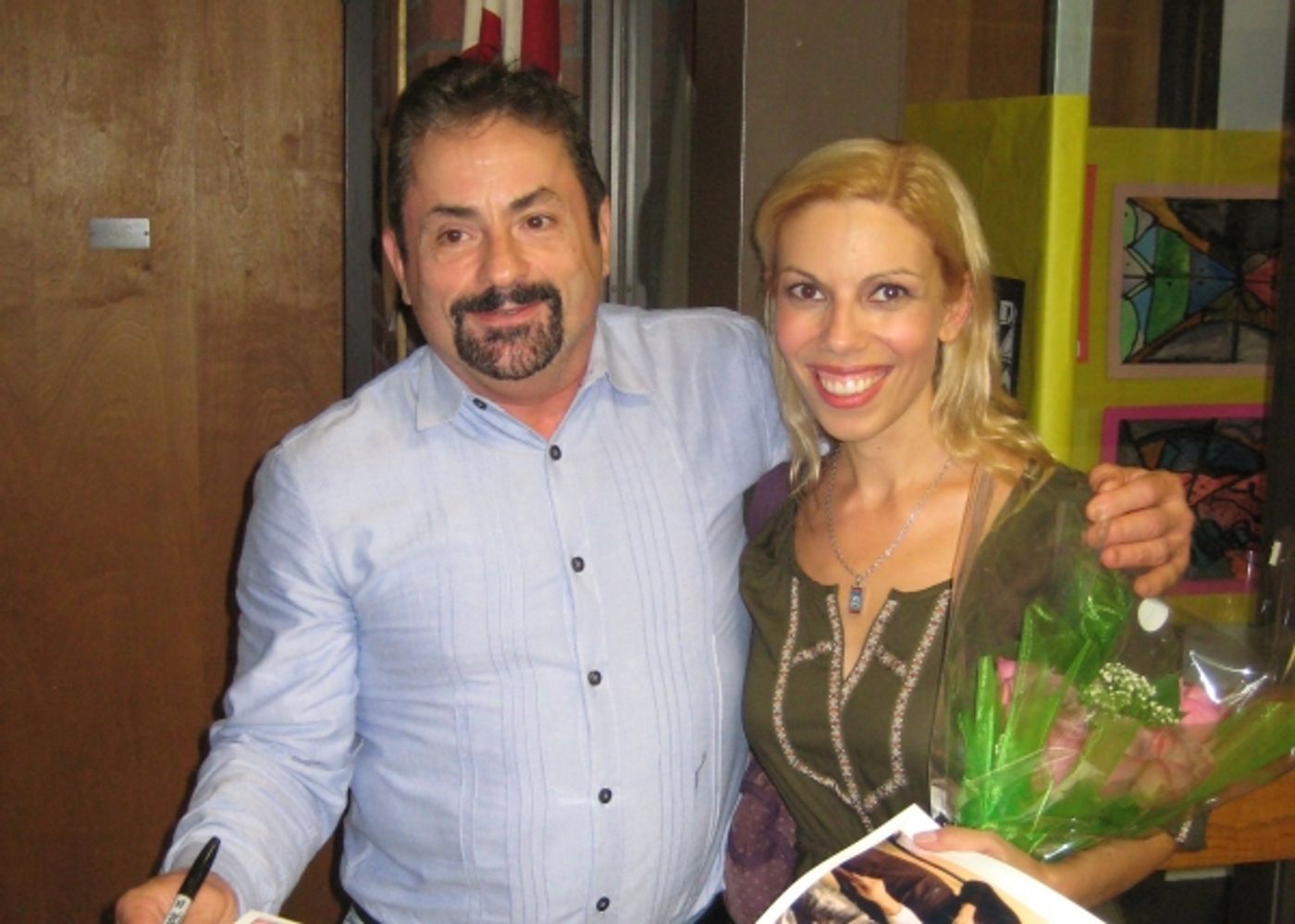 Photo Flash: Jerry Torre Visits Newington Mainstage's GREY GARDENS Image