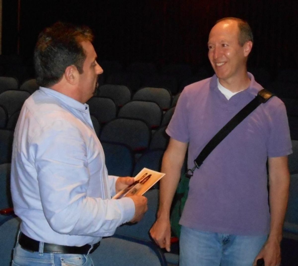 Jerry Torre with and Dan Ringuette (George Gould Strong) at 