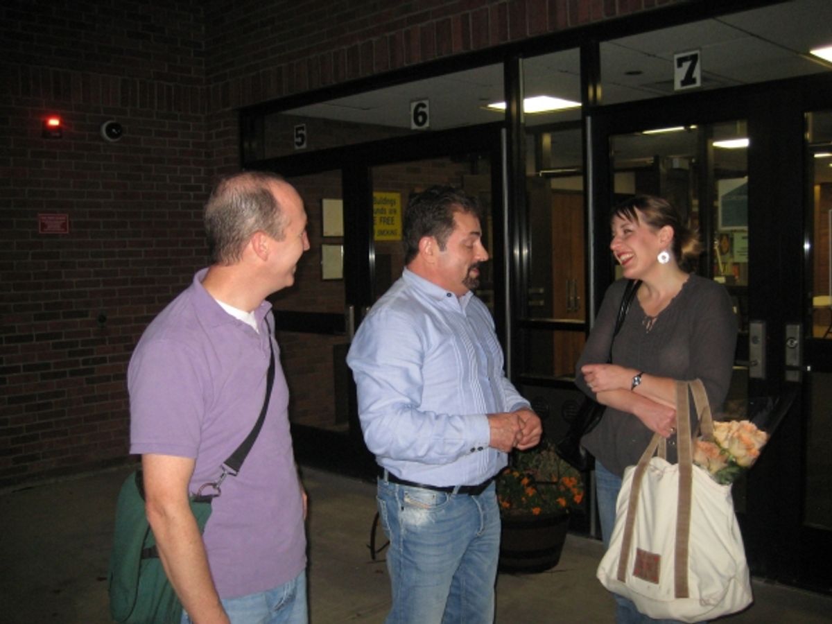 Dan Ringuette (George Gould Strong), Jerry Torre and Kelly Boucher (Edith/Little Edie) at 
