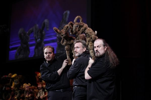 Michael Oosterom, Brian Henson and Tyler Bunch Photo