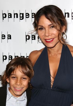 Daphne Rubin-Vega & son Luca @ BroadwayWorld Daphne Rubin-Vega & son Luca Photo