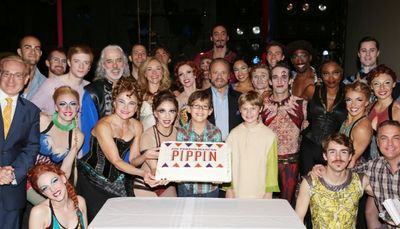 Matthew James Thomas, Terrence Mann, Tovah Feldshuh, Rachel Bay Jones, Charlotte d''A Photo