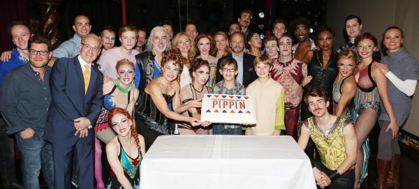 Producer Howard Kagan, Matthew James Thomas, Terrence Mann, Tovah Feldshuh, Rachel Ba Photo