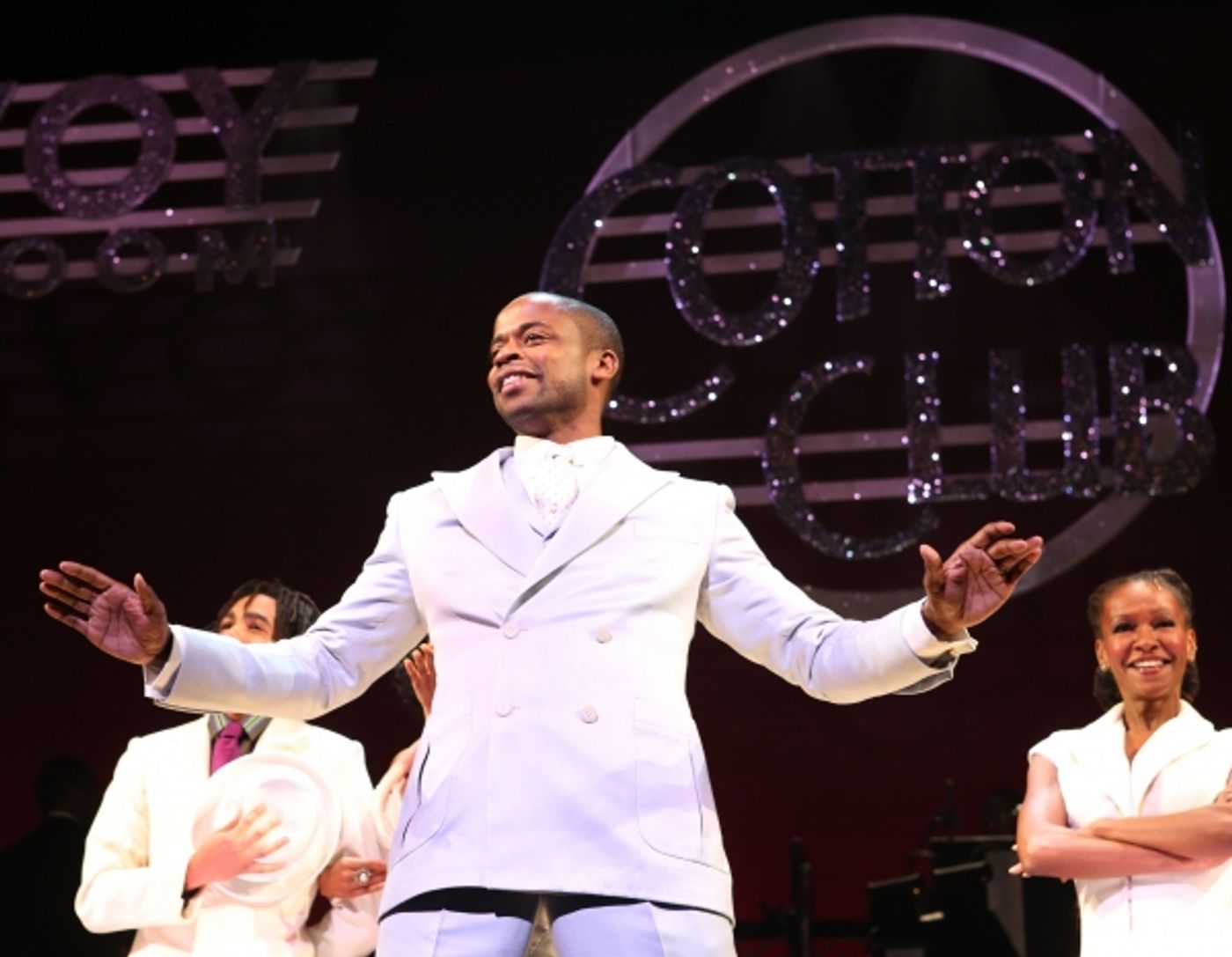 Photo Coverage: First Look at Fantasia, Dule Hill, Adriane Lenox & Cast of AFTER MIDNIGHT on Stage!  Image