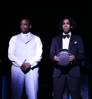 Dule Hill and Julius ''iGlide'' Chisolm   Photo