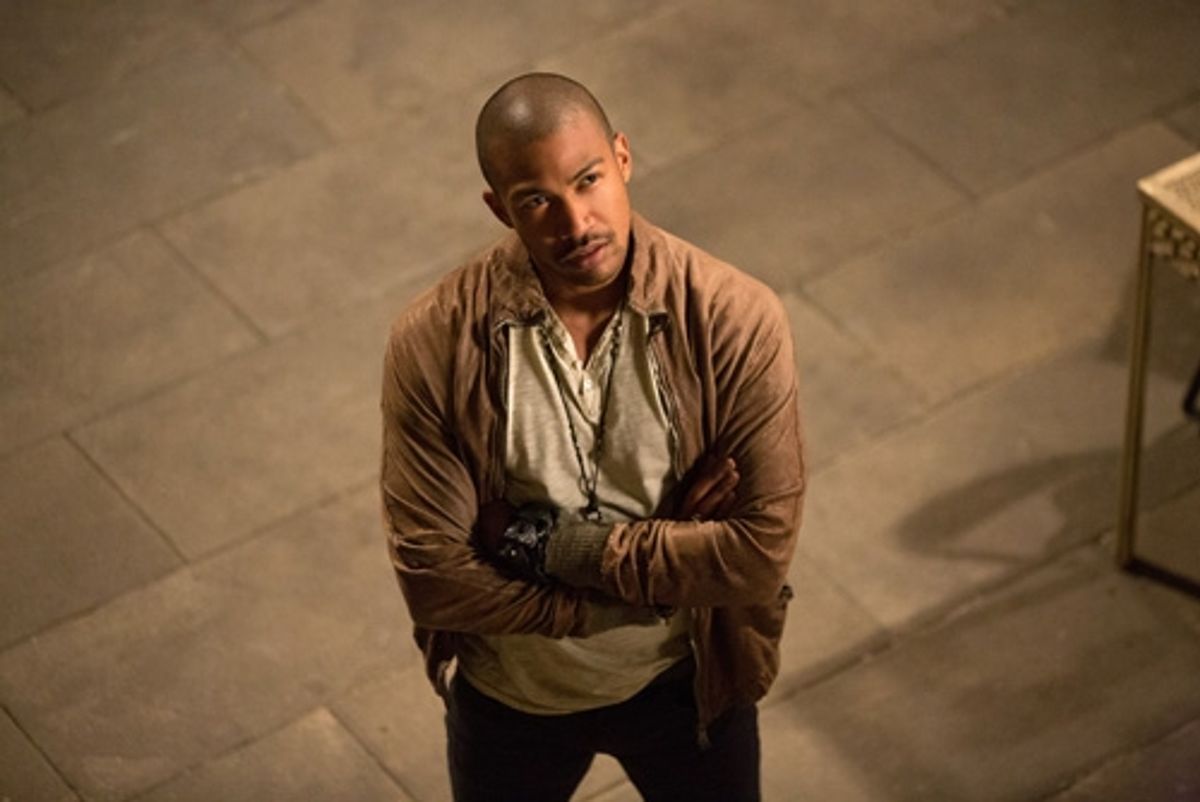 The Originals -- ''Sinners and Saints'' -- Image Number: OR105a_0303.jpg -- Pictured: Charles Michael Davis as Marcel -- Photo: Bob Mahoney/The CW -- Ã'â€šÃ‚Â© 2013 The CW Network, LLC. All rights reserved at 
