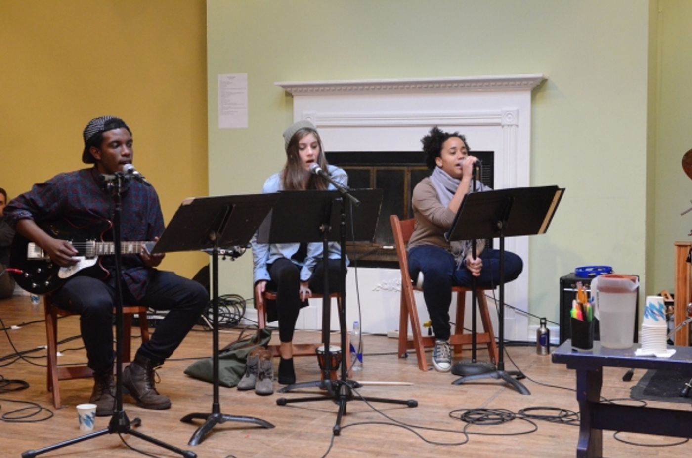 Photo Flash: In Rehearsal with NYTW's WHAT'S IT ALL ABOUT? Image