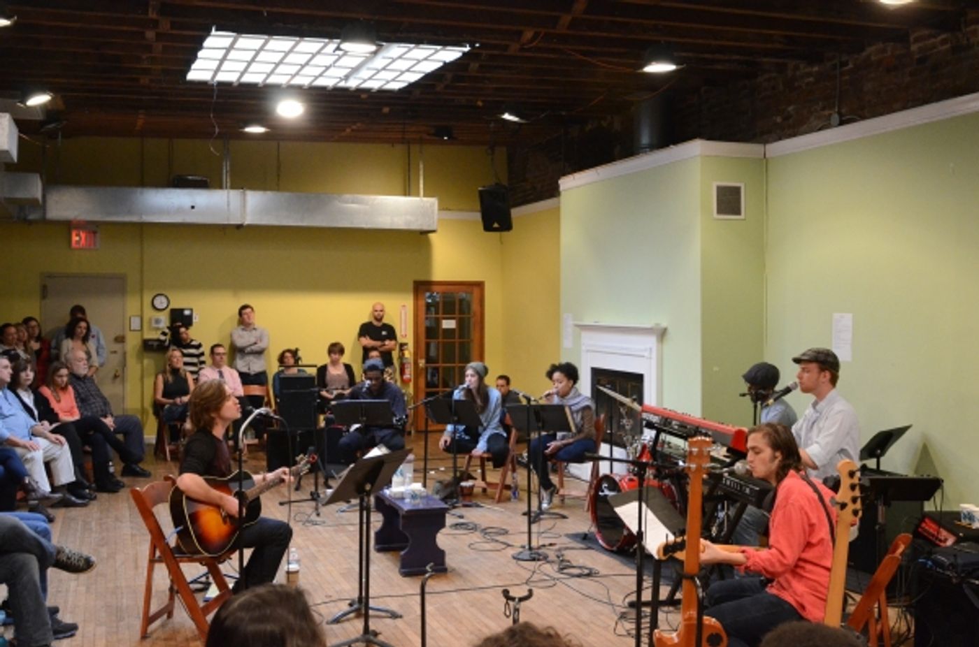 Photo Flash: In Rehearsal with NYTW's WHAT'S IT ALL ABOUT? Image