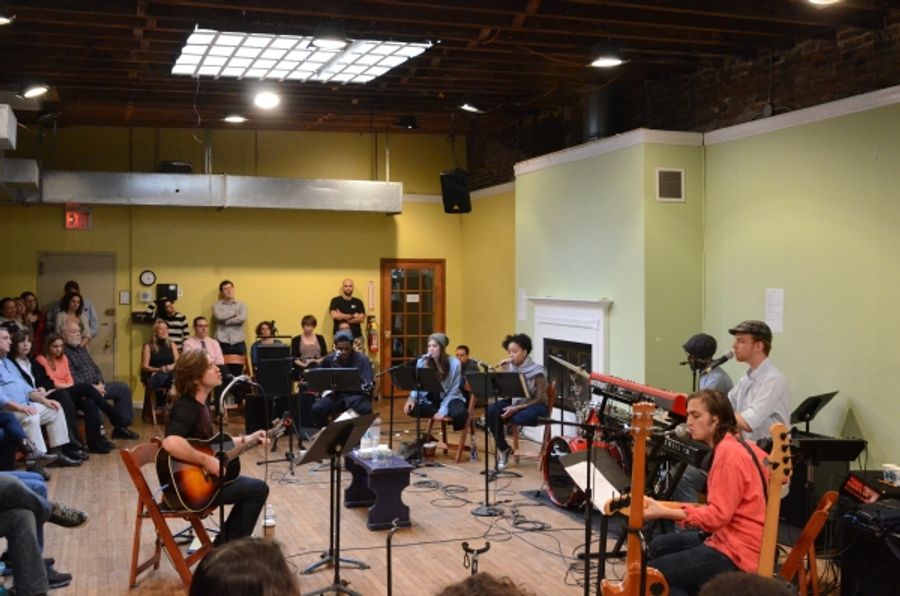 Photo Flash: In Rehearsal with NYTW's WHAT'S IT ALL ABOUT? Image