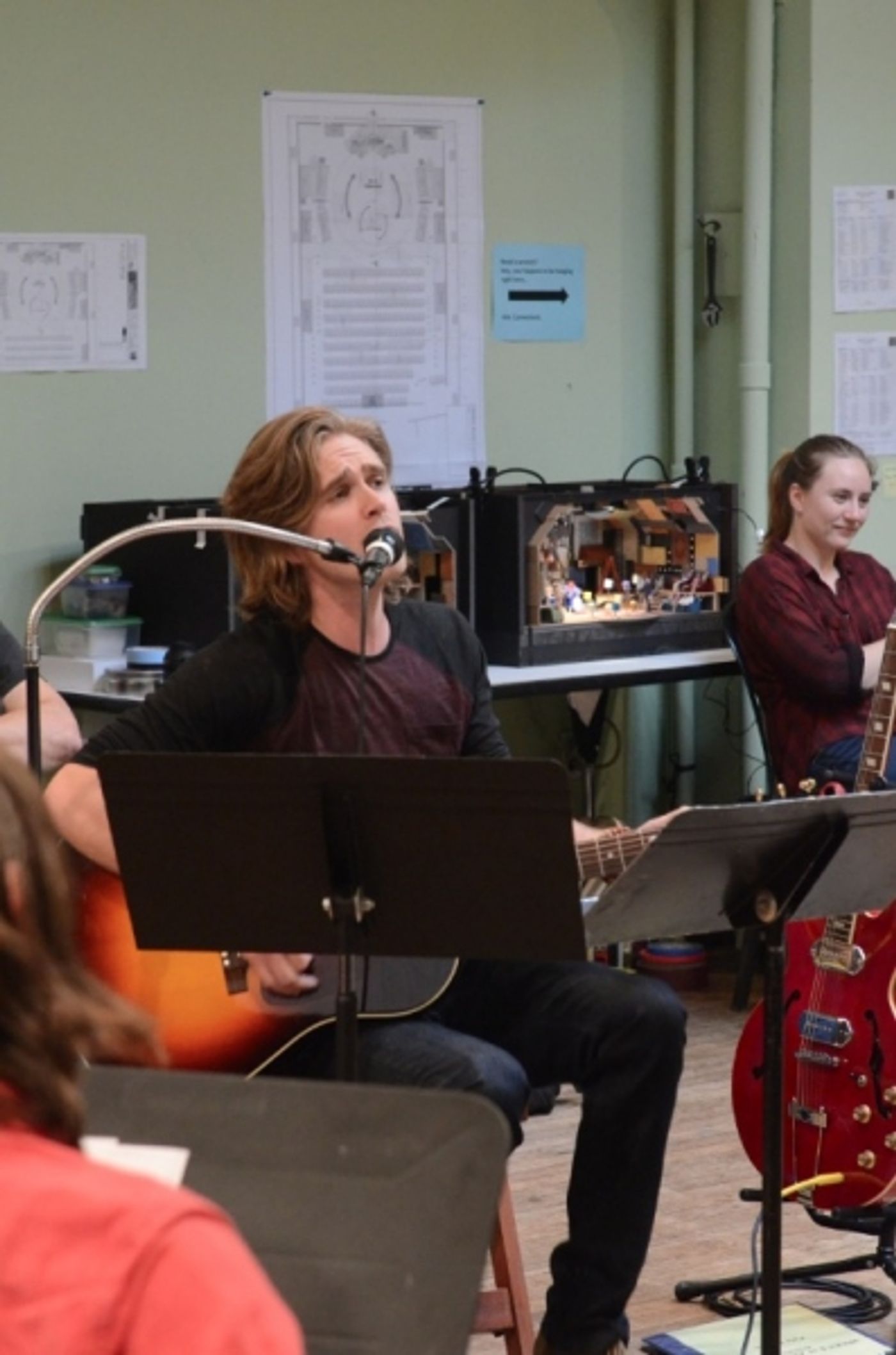 Photo Flash: In Rehearsal with NYTW's WHAT'S IT ALL ABOUT?  Image