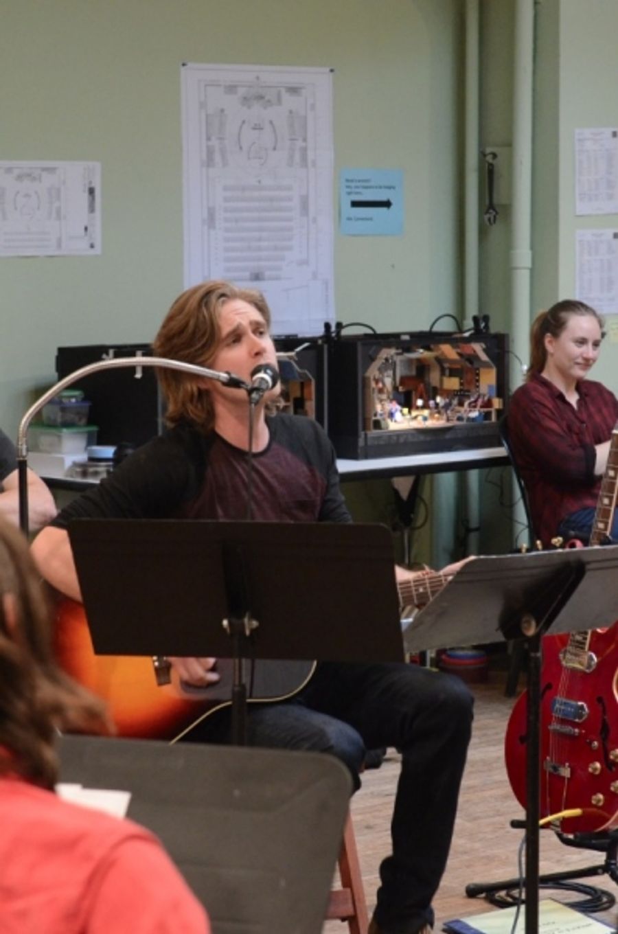Photo Flash: In Rehearsal with NYTW's WHAT'S IT ALL ABOUT? Image