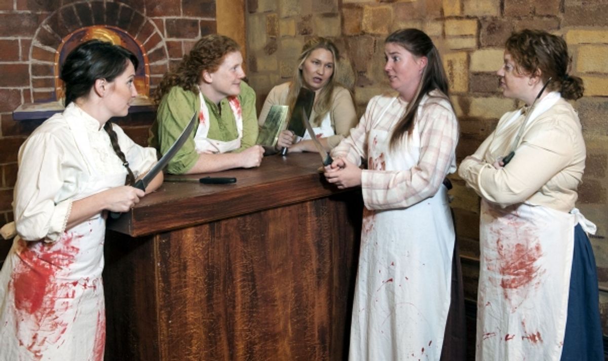 Miranda Lequire, Cristina Kyle, Alicia C. Leeper, Katie Swisher, Amy Shaffner at 