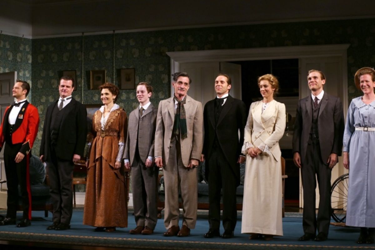 Chandler Williams, Michael Cumpsty, Mary Elizabeth Mastrantonio, Spencer Davis Milford, Roger Rees, Alessandro Nivola, Charlotte Parry, Zachary Booth and Henny Russell  at 