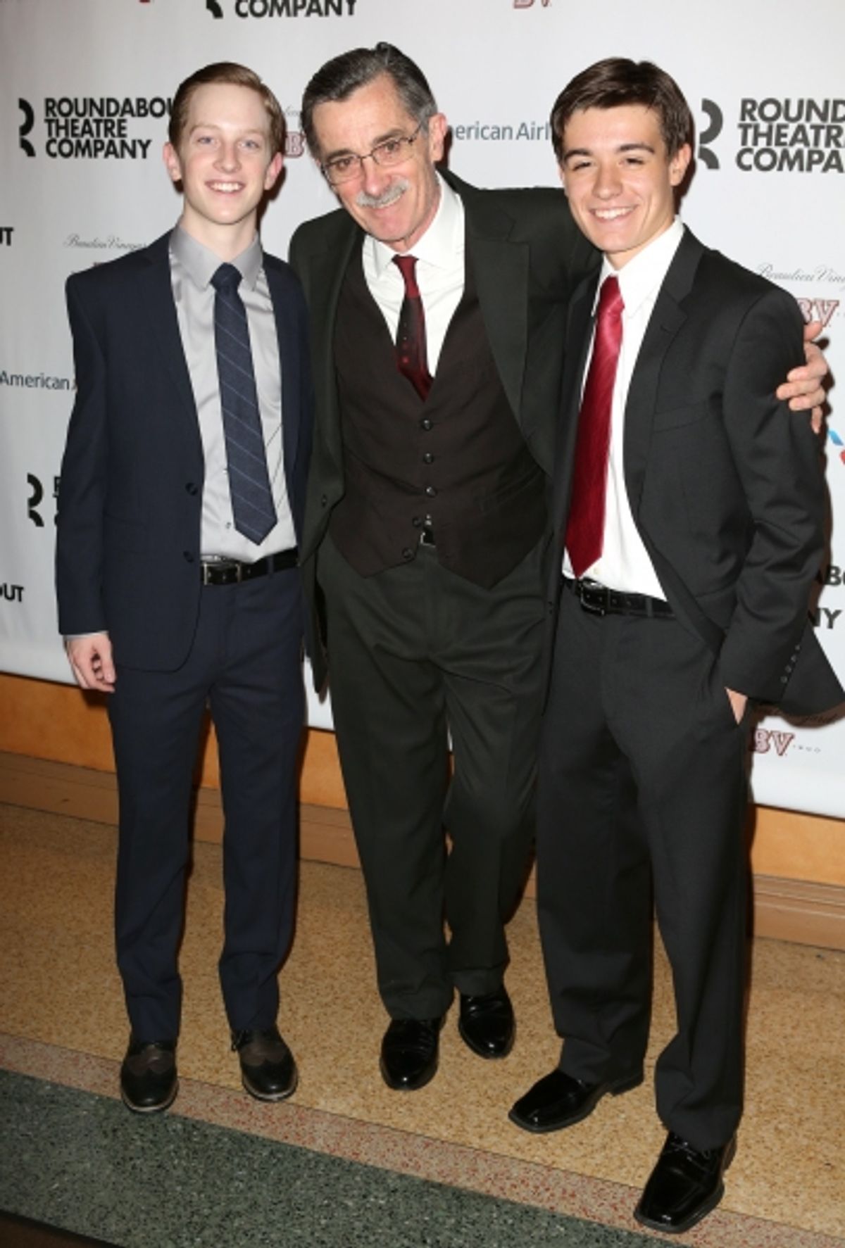 Spencer Davis Milford, Roger Rees and Ryan Quigley  at 