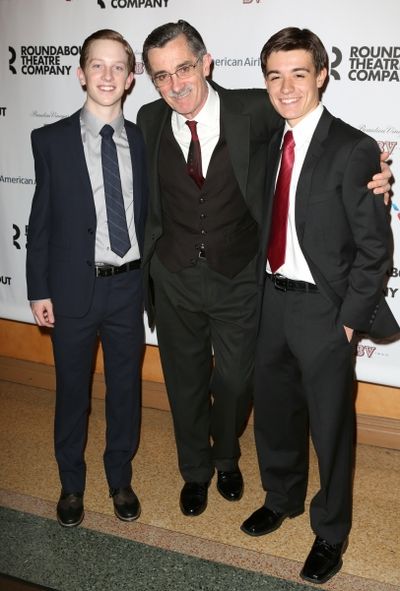 Spencer Davis Milford, Roger Rees and Ryan Quigley  Photo