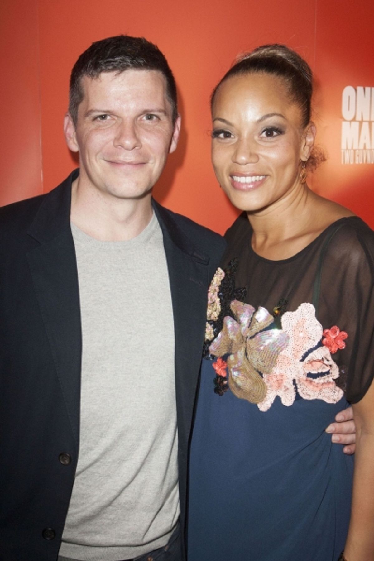 Nigel Harman and Angela Griffin (Dolly)  at 