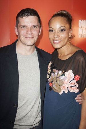 Nigel Harman and Angela Griffin (Dolly)  Photo