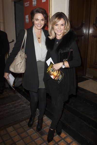 Sarah Parish and Amanda Holden  Photo