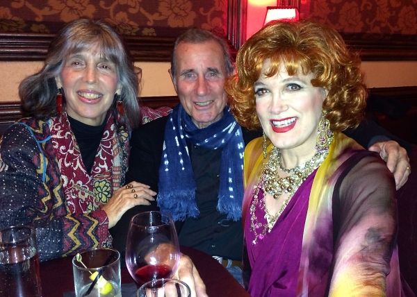 Julia Schafler, Jim Dale, Charles Busch Photo