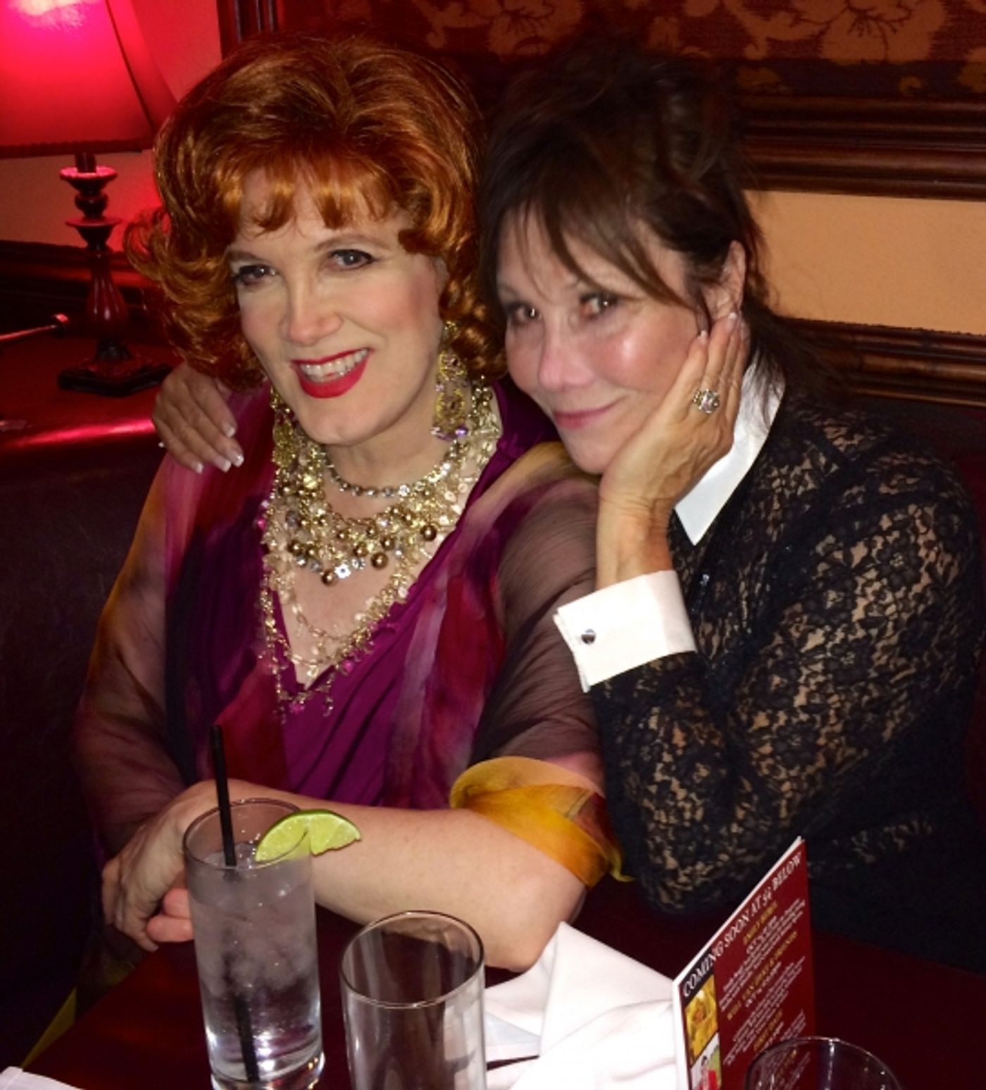 Photo Flash: Jim Dale & Michele Lee Visit Charles Busch at 54 Below Image