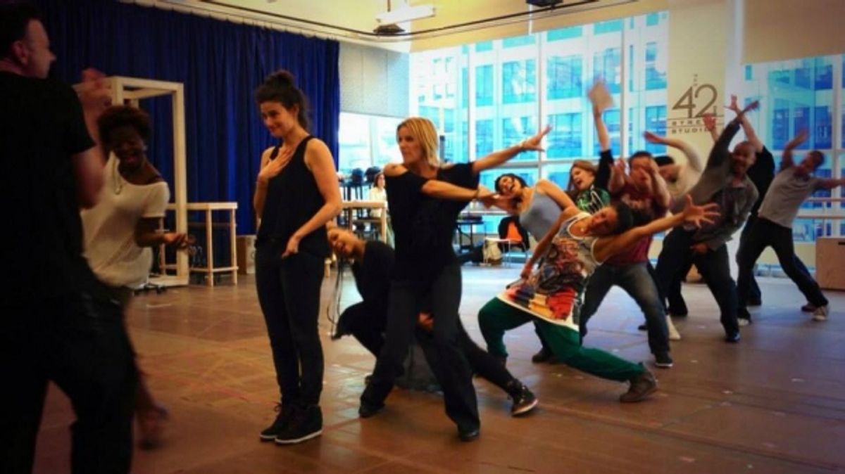 Idina Menzel, Anthony Rapp & More Featured in New Crop of IF/THEN Rehearsal Shots at 