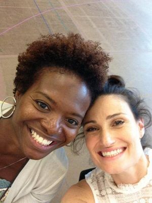 LaChanze, Idina Menzel @ BroadwayWorld LaChanze, Idina Menzel Photo