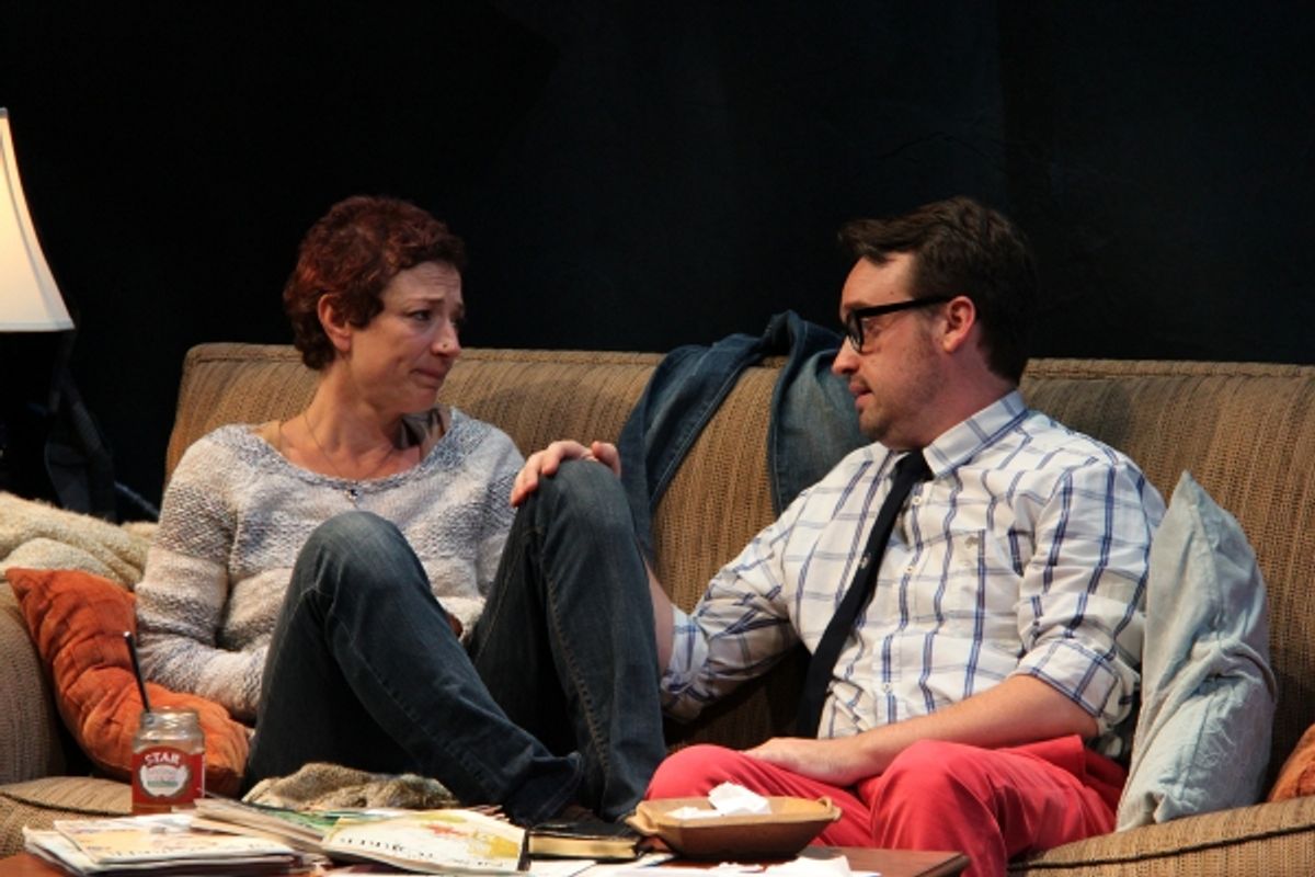 Lise Bruneau (Jane) and Michael Glenn (Alan) at 